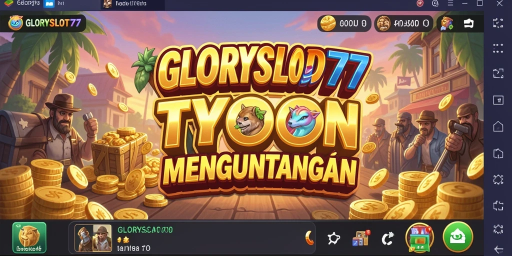 Tampilan gameplay mendebarkan dari GLORYSLOT777 yang penuh strategi Tycoon.