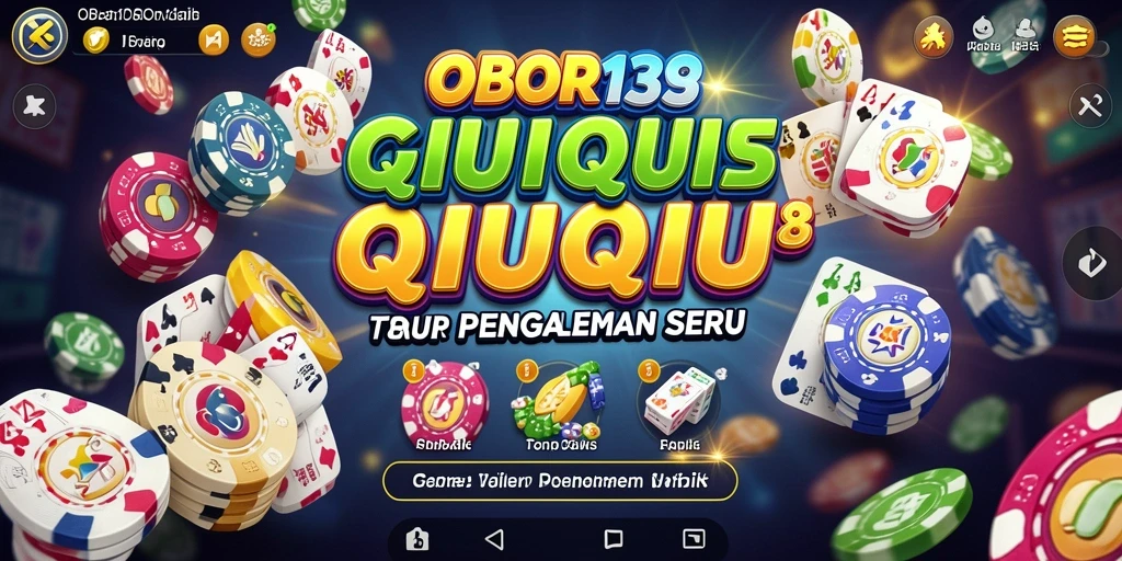Tampilan gameplay QiuQiu yang seru di OBOR138.